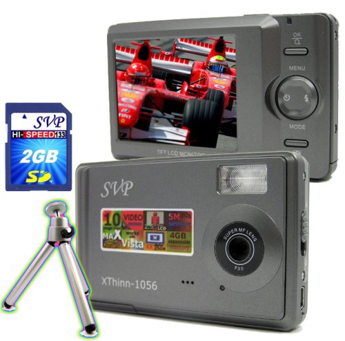 SVP Xhtinn-1056G 10MP Max. Digital Camera with 2.5