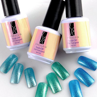 Glitter Diamond Effekt Soak Off UV Gel Lack Nagellack Gellack 15m X 3 Preisvergleich