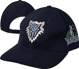 Minnesota Timberwolves Navy Alternate Logo Adjustable Hat