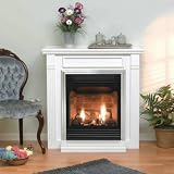 Empire Comfort Systems EMF-22-UO Unfinished Oak Cabinet Mantel with Ba