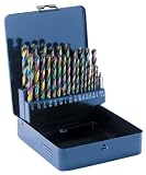 Steelex Plus D2140 1/16-1/2-Inch Cobalt Drill Set , 29-Piece