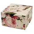 Scattered Roses - Set of 4 Two Piece Gift Boxes (5" x 5" x 3")
