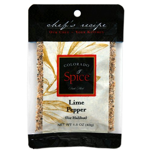 Colorado Spice Company, Seafood Spice, Lime Pepper for Halibut, 1.5-Ounce Packet (Pack of... by Colorado Spice