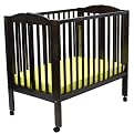 DREAM ON ME Espresso 3 IN 1 FOLDING PORTABLE CRIB