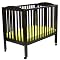 DREAM ON ME Espresso 3 IN 1 FOLDING PORTABLE CRIB
