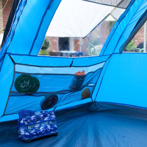Skandika Torino 6 Tente de camping tunnel familiale pour 6 personnes 540 x 430 cm