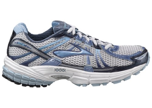 Brooks Women's Adrenaline GTS 12 Running Shoe,White/Night Shadow/Powder Blue/Stone Wash/Silver/Black,9 B US Brooks Women's Adrenaline GTS 12 Running Shoe,White/Night Shadow/Powder Blue/Stone Wash/Silver/Black,9 B US