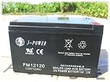 12V12AH密閉型バッテリー (MF/VRLA) ソーラー蓄電やハンディー電源 バイク UPS 船舶ボートに。