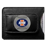 Illinois Fighting Illini New Leather Money Clip Wallet