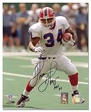 Thurman Thomas Buffalo Bills Autographed 8x10 Photograph with Hall of Fame 2007 Inscription