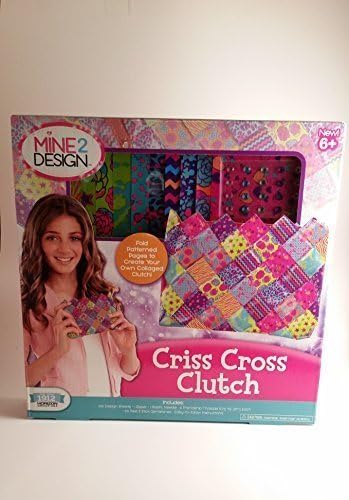 Mine 2 Design Criss Cross Clutch by Mine 2 Design
