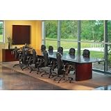 12' Napoli Conference Table Finish: Sierra Cherry