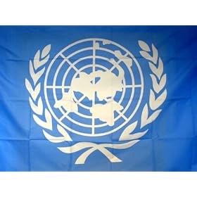 United Nations Flag 5Ft X 3Ft