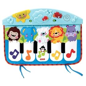 Fisher-Price Kickin Crib to Floor Piano