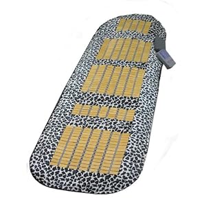 Bamboo Massagematte mit 8 Motoren