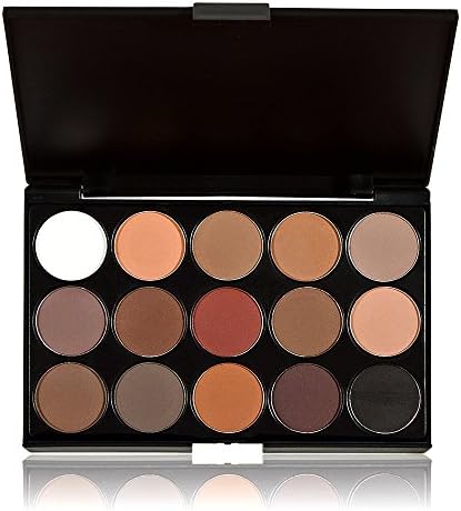Beautyinside Professional 15 Colors Women Cosmetic Makeup Neutral Nudes Warm Eyeshadow Palette