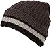 Sakkas Nixon Unisex Ribbed Stripe Beanie Cap