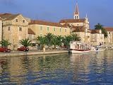 Waterfront, Port of Milna, Brac Island, Dalmatia, Dalmatian Coast, Adriatic, Croatia, Europe Photographic Poster Print by J P De Manne, 40x30