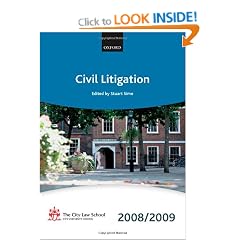 Civil Litigation 2008-2009: 2008 Edition (Bar Manuals)
