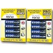 Pro Series High Capacity 8 AA 2700 mAh Rechargeable NiMH Batteries for Pentax Digital Photo Camera Optio K100D K110D 50L M20 M10 E10 60 DS 50
