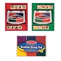 Melissa & Doug Baby Zoo and Farm Animals Stamp Sets with 6-Color Stamp Pad