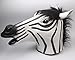 Signstek Horror Scary Zebra Horse Head Mask for Halloween Cosplay Costume Party