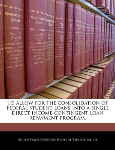 consolidation loans