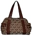Michael Kors Purse Handbag HS Large Satchel RTW Jacquard Satchel