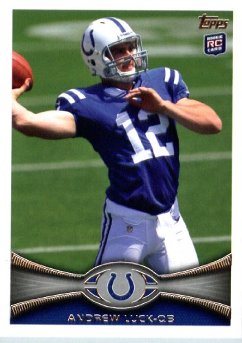 2012 Topps Football Card # 140 Andrew Luck RC - Indianapolis Colts (RC - Rookie Card)(NFL Trading Card)