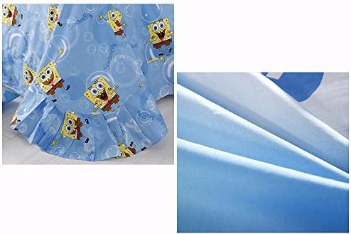 XM Home Fashion-100% Cotton,Catoon Collection,SpongeBob Bedding 3 Pieces Duvet Cover Sets Full Size