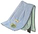 Turtle Reef Appliqued Sherpa Blanket - 30" x 40"