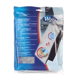 Wpro Universal 47 x 57 cm 2-In-1 Grease and Carbon Filter