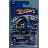 Mattel Hot Wheels 2006 First Editions 1:64 Scale Blue Hummer Die Cast Car #023