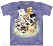 10 KITTENS T-SHIRTS - TEN KITTENS SHIRT - 10 CRAZY CATS T-SHIRT - 10 CAT T-SHIRT - 1O KITTENS SHIRT