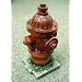 Dog Fire Hydrant Yard Garden Indoor Outdoor Statue 14"