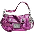 Coach Limited Edition Sequin Groovy Shoudler Bag Purse Tote 16482 Sweetheart