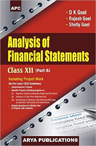 Analysis of Financial Statements Class 12, -Book 2017 Edition- Shelly Goel