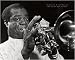 Louis Armstrong by William Gottlieb - Fine Art Print / Poster - 30.00 x 24.00