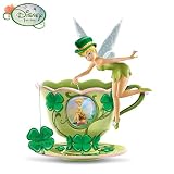 Disney Tinker Bell's Garden Green Tea Figurine by The Bradford Exchange