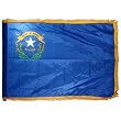 Nevada 3x5ft Nylon Flag with Indoor Pole Hem and Fringe