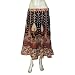 Umbrella Cut Skirt Girls Printed Cotton Dress Size 16