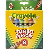 Crayola 8-Pack Crayons - Jumbo (So Big) Size (Single Box)