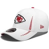 NFL Unisex Adult Kansas City Chiefs Training Camp 3930 Cap (White, Medium/Large)