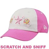 MLB New Era Houston Astros Toddler Girls Pink-White Candy's Dandy Adjustable Scratch and Sniff Hat
