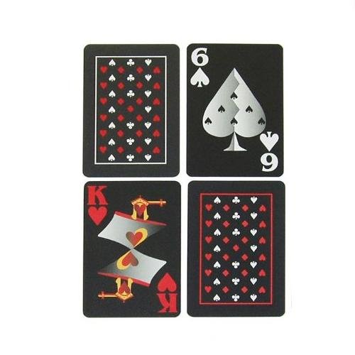 Copag Bridge Size EPOC Special Index Playing Cards Red Black Setup Copag Bridge Size EPOC Special Index Playing Cards Red Black Setup