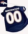 Officially Licensed by the NFL - Denver Broncos Dog Football Jersey - Small