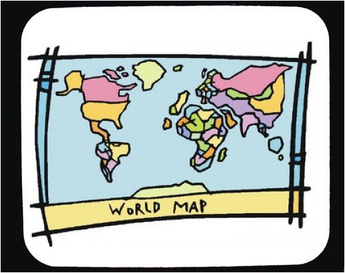 Map Of The World Continents And Oceans. world continents map quiz;