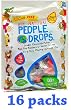 People DROPS (16 bags) 3 oz Assorted Flavors Sugar Free Hard Candies, All Natural, Gluten Free