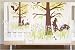 Nursery Organic Cotton Blanket | Woodland Squirrels (Large)