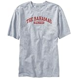 T-Shirt Mens Heather Gray  The Bahamas Athletics  Countries